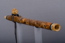 Tropical Ironwood Burl  Native American Flute, Minor, Mid G-4, #J38F (9)